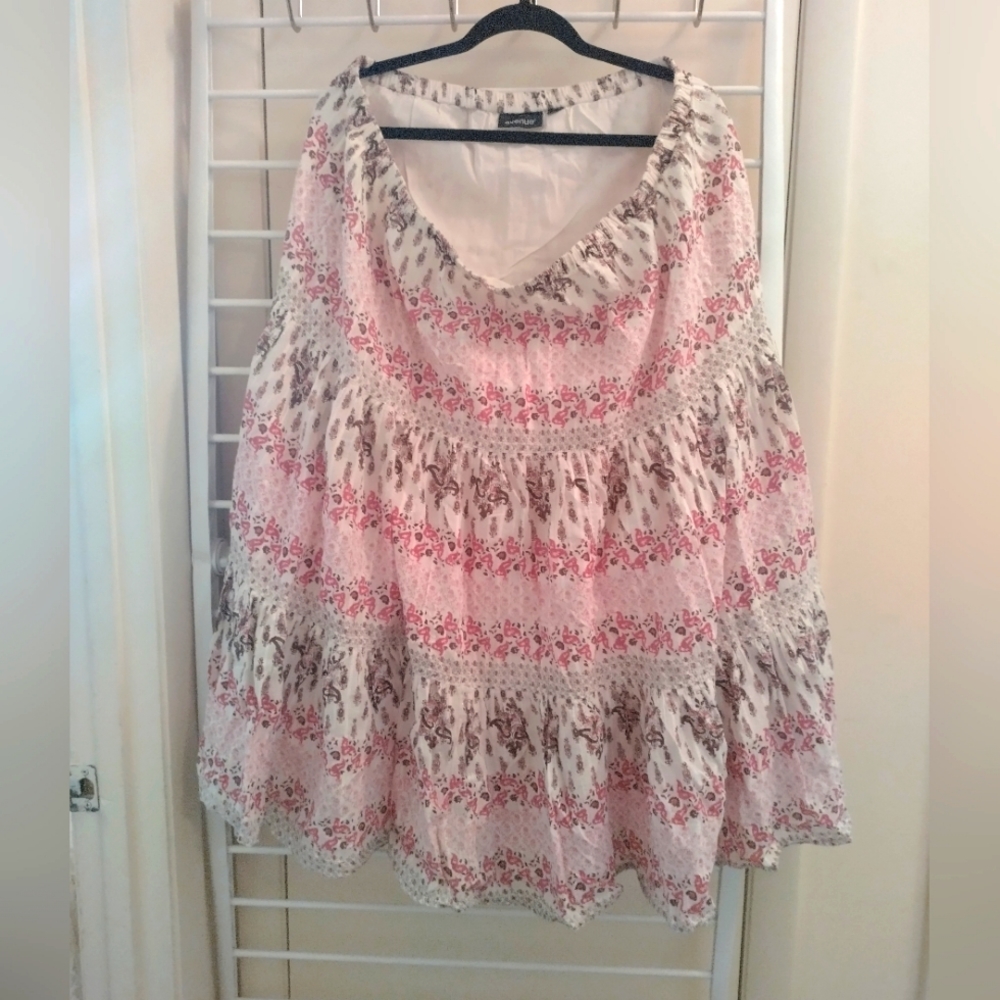 Boho hippie skirt, Avenue, plus 18/20